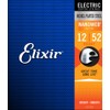 Elixir Electric Nanoweb 12152 Heavy 12-52 Acoustic Guitar Strings 3-Pack