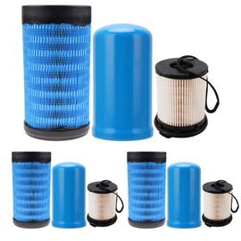 119959 119965 119955 Oil Change PM Kit Compatible With Thermo King S600 TK Precedent Yanmar Engines Fuel Filter Elements Kit Replaces S700, S600M, C600M, S-610M, S600, C600, S610 3PACK