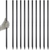 AAGUT Rebar Stakes 24 Inch 10 Pcs Landscape Timber Spikes
