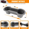 Center Console Cup Holder Compatible with 2021-2026 Chevy Tahoe Suburban&GMC