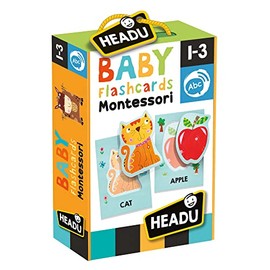 Baby Flash Cards for Toddlers Educational Puzzle Based on Montessori School Learning Method