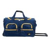 Rockland Rolling Duffel Bag, Navy, 22"