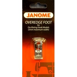 Janome Overedge Foot for Oscillating Hook Models (5mm Maximum Width)