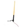 2 Pcs Whip Lights 340mm Long Amber Lighted Antenna Flagpole