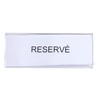 Exacompta 86358D Pack of 10 Table Name Badges Landscape Format