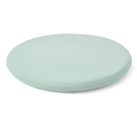 Gumcoly 14" Round Memory Foam Chair Cushion Detachable Bar Stool Cushion Circle Chair Pad Breathable Chair Seat Cushion for Dining Kitchen Chairs Light Green