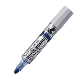 Pentel Maxiflo Broad Point Liquid Ink Dry Wipe Marker Blue Ink MWL5W-CX (Each)