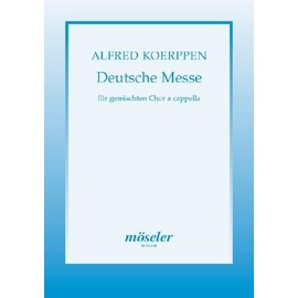 Deutsche Messe: mixed choir. Partition de chœur.