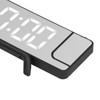 Projection Alarm Clock LED Digital Mirror Alarm Clock Rechargeable 6