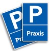 Strobo Praxis Sign, 20 x 30 cm, Made From Sturdy