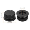 MECCANIXITY 2 Pcs Aluminium Potentiometer Knobs, 1/4" (6mm) Universal Volume