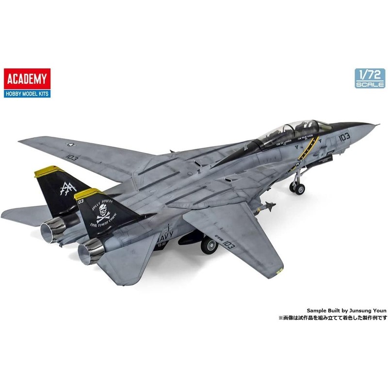 Academy 1/72 US Navy F-14B Tomcat VF-103 Jolly Rogers Plastic