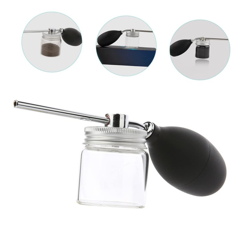 MERRYHAPY Fiber Powder Sprayer Easy Portable Powder Dispenser for Travel