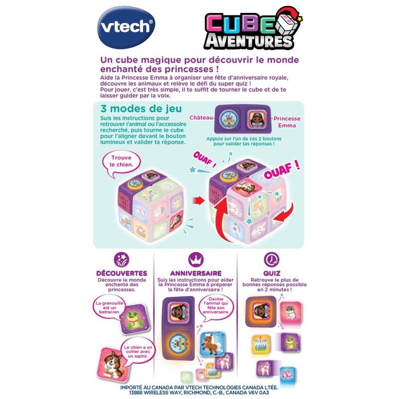 VTech 574005 Princess Toy, Pink, Standard