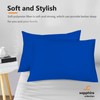 Sapphire Collection 2 x Luxury Pair of Housewife Pillow Cases