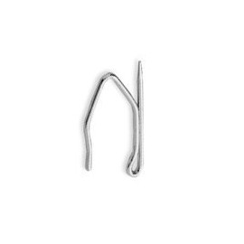 Graber Heavy-Duty Offset Pin-On Drapery Hooks, 14 Hooks per Pack by Graber
