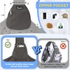 SlowTon Dog Carrier Sling - Thick Padded Shoulder Strap Adjustable