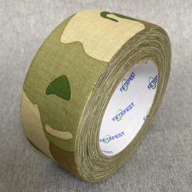 Fetefest Camouflage Tape, 2" by 30 Yards Real Premium Camo Tape, Water Resistant, Hockey Tape, Non Reflective, New Camo Pattern (Dessert Camo, 30)…