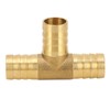 3 Way Adapter Fitting Brass 5/8in Brass Universal Tee Fitting
