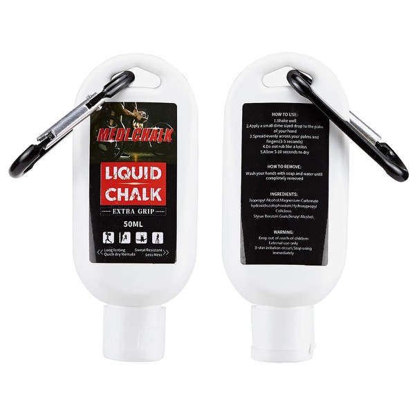 MEDI CHALK Liquid Chalk, Sports Chalk, Hand Grip Chalk,Weightlifting Chalk,Gym