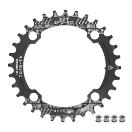 BESNIN 104 BCD Kettenblatt Rund 30/32/34/36/38/40/42/44/46/48/50/52 Zähne Fahrrad Kettenblatt Schmal-breit für 7/8/9/10/11/12-fach MTB, BMX, Mountainbike, Rennrad