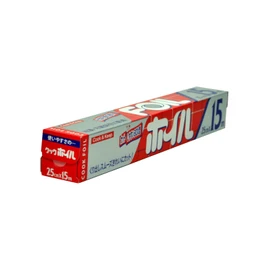 MA Packaging Aluminum Foil, 9.8 x 49.2 ft (25 x 15 m), Silver