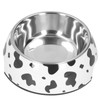 Dog Food and Water Bowl AntiSlip Base Stainless Steel Pet