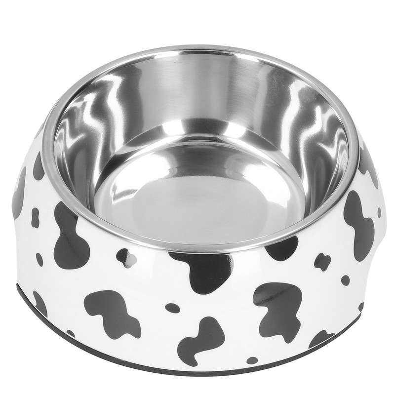 Dog Food and Water Bowl AntiSlip Base Stainless Steel Pet