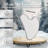 Stainless Steel Gua Sha Stone, Guasha Stone for Jaw Lines