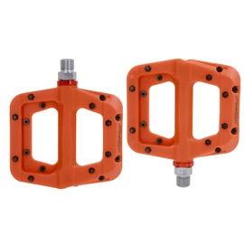FOOKER MTB Pedals Mountain Bike Pedals 3 Bearing Non-Slip Lightweight Nylon Fiber Bicycle Platform Pedals for BMX MTB 9/16"