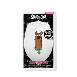 wet n wild Scooby-Doo Glow-in-the-Dark Makeup Sponge, Teardrop Shape for Seamless, Full Coverage, Cruelty-Free & Vegan - Stay Groovy