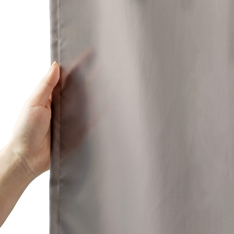 AooHome Short Shower Curtain 72 x 66 Inch, Fabric Shower
