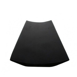 Reusable Bamboo Black Rectangle Sushi Serving Tray Plate 7" x 2.8" - 10 Pieces