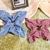 Yonchic Square Hair Scrunchies for Women & Girls, Elegant Lattice