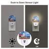 sndheke Beautiful White Lighthouse Night Light Plug into Wall, Ocean