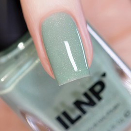 ILNP Dollhouse - Retro Mint Green Holographic Crelly Nail Polish - Vegan, Cruelty Free, Non Toxic