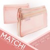 Sunstar Stationery Mesh Case Match, Coral Pink S2132826