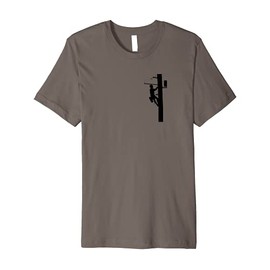 Lineman | Electric Cable Lineman Gift Premium T-Shirt