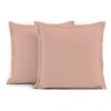 Home Linge Passion Ruffled Flat Cotton 57 Thread Count Pillowcases