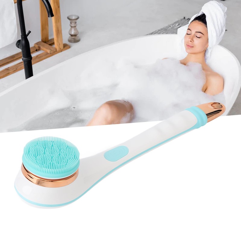 Electric Body Brush Set 360 Degrees Rotating 4 Heads Long