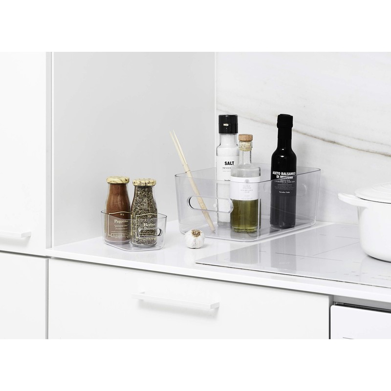 SmartStore Compact Storage Box Lid, Small, Clear