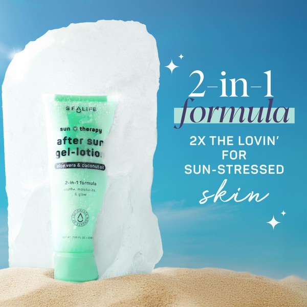 SpaLife SpaLife After-Sun-Gel Lotion and Moisturizer for Sunburn Refelief -
