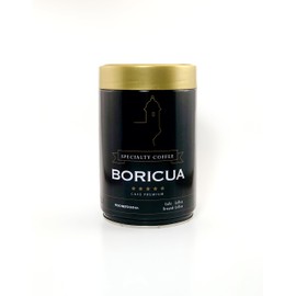 Boricua, Specialty Coffee, Cafe Premium, Ground Coffee, Net Wt. 8.8 oz, Can-Package