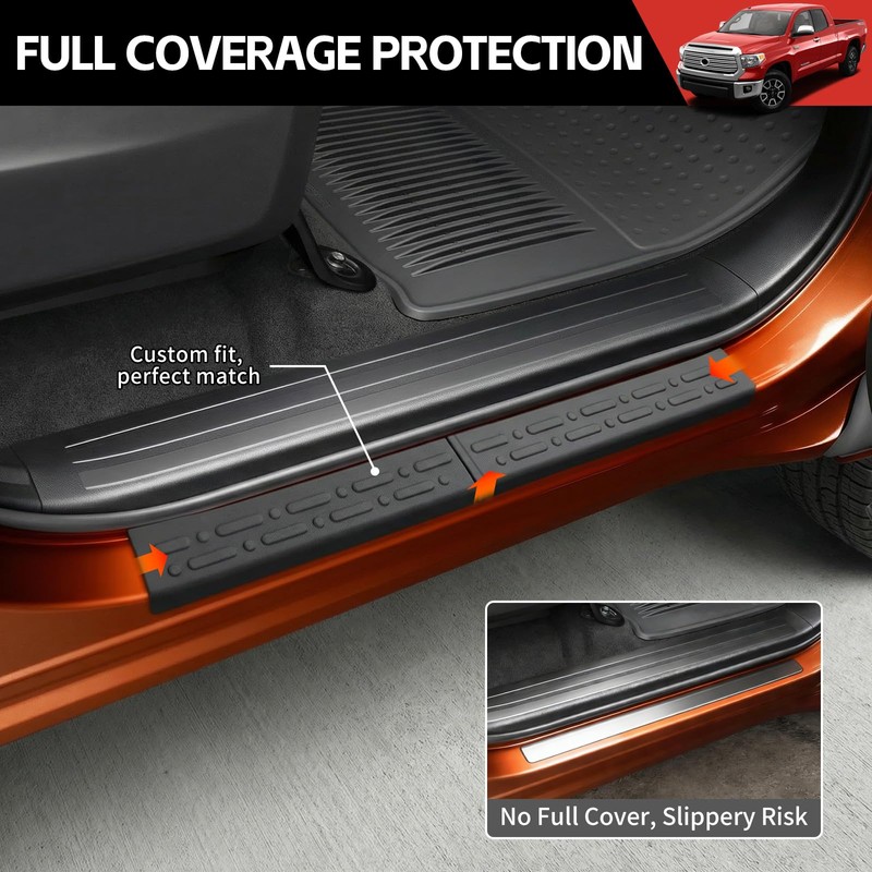 Utiiy Door Sill Guards Kit Fit for 2019-2026 Dodge RAM