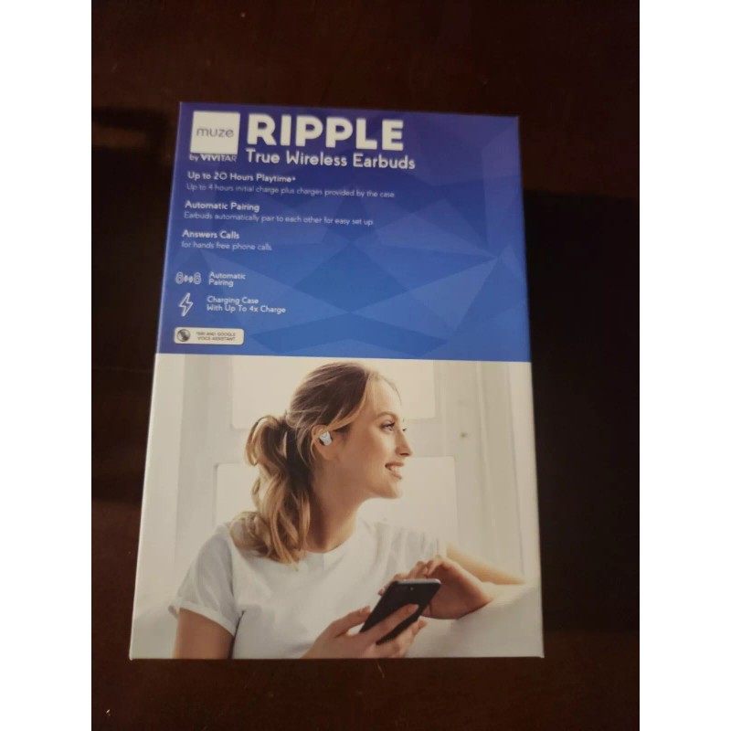 InEar Ripple True Wireless Bluetooth Earbuds Brand New in Package