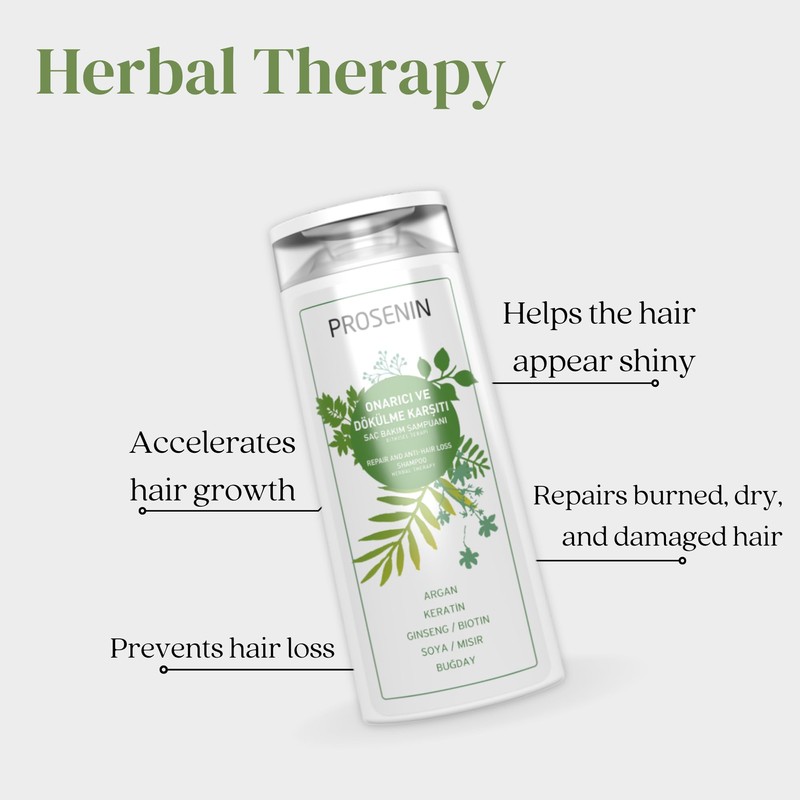 Herbal Hair Care Shampoo 0.66 Oz | Organic Hair Care