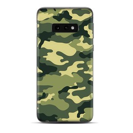 Skins Cover for Galaxy S10e - Decals Vinyl wrap - Decal Stickers Skins Cover -Green Camo Original Camouflage