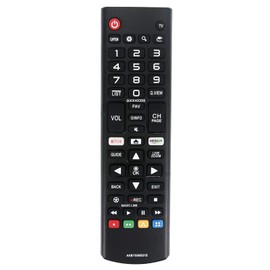 AKB75095315 Replace Remote fit for LG LED OLED 4K 1080p Smart TV Non-Smart TVs AKB75095314 AKB74915305 AKB75095307 AKB73975702 AKB74475401 AKB73975701 AGF76631042 32LJ600B 43LJ5500 43LJ5550 AN-MR18BA