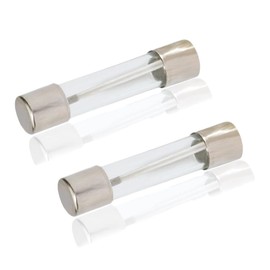 5304509451 20A Amp 125V Max Slow-Blow Glass Microwave Oven Fuse, 6x30mm (0.24 x 1.18 inches), Compatible with GE, Frigidaire, Kenmore - Replacement for 5304488359,5304464087 (2 Pack)