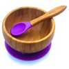 Ecowood® Tazón/Plato Hondo/Bowl de Bambú para Bebe y Niño -